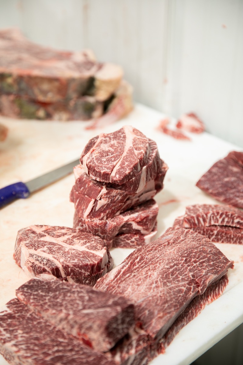 90 West Beef processing