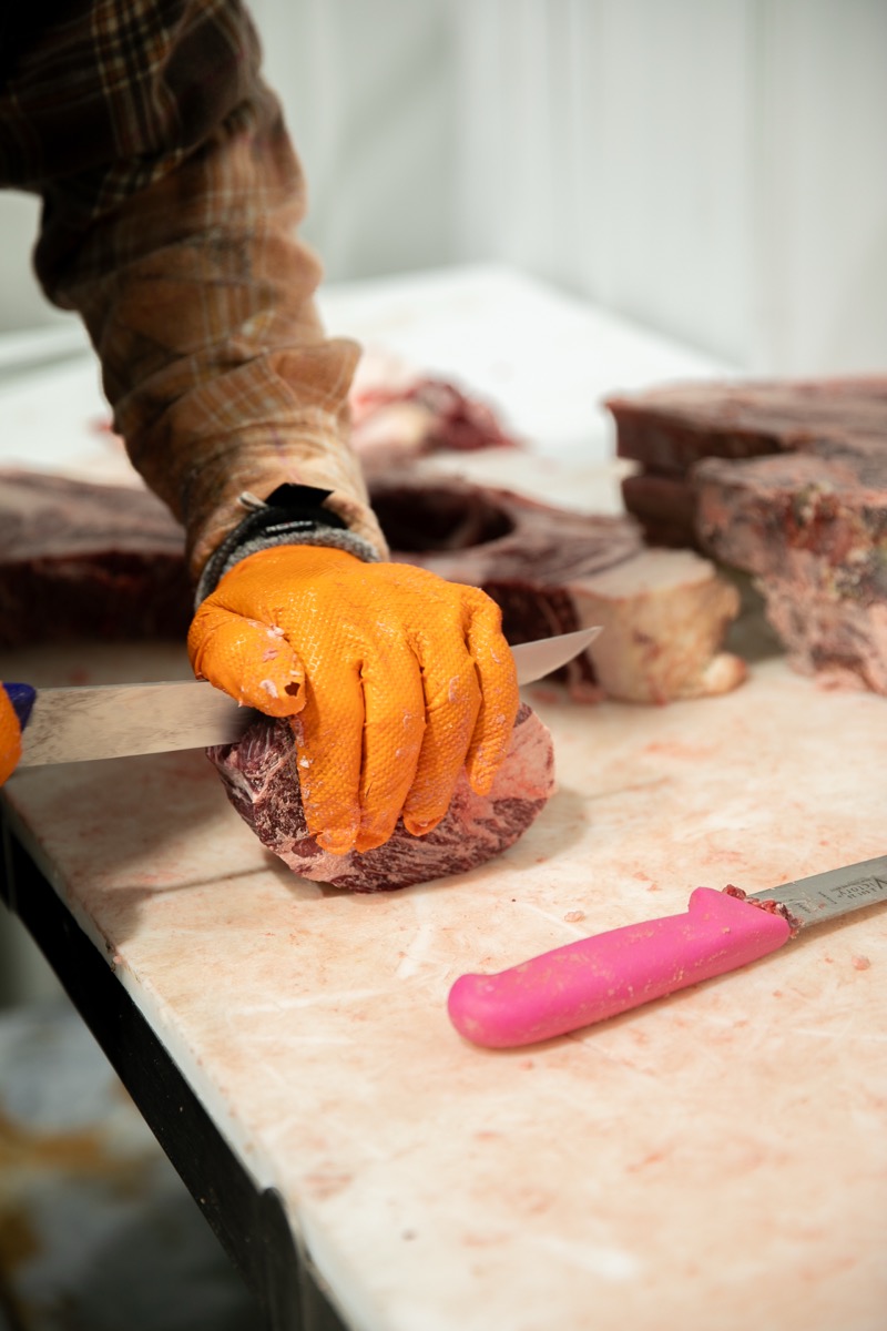 90 West Beef processing