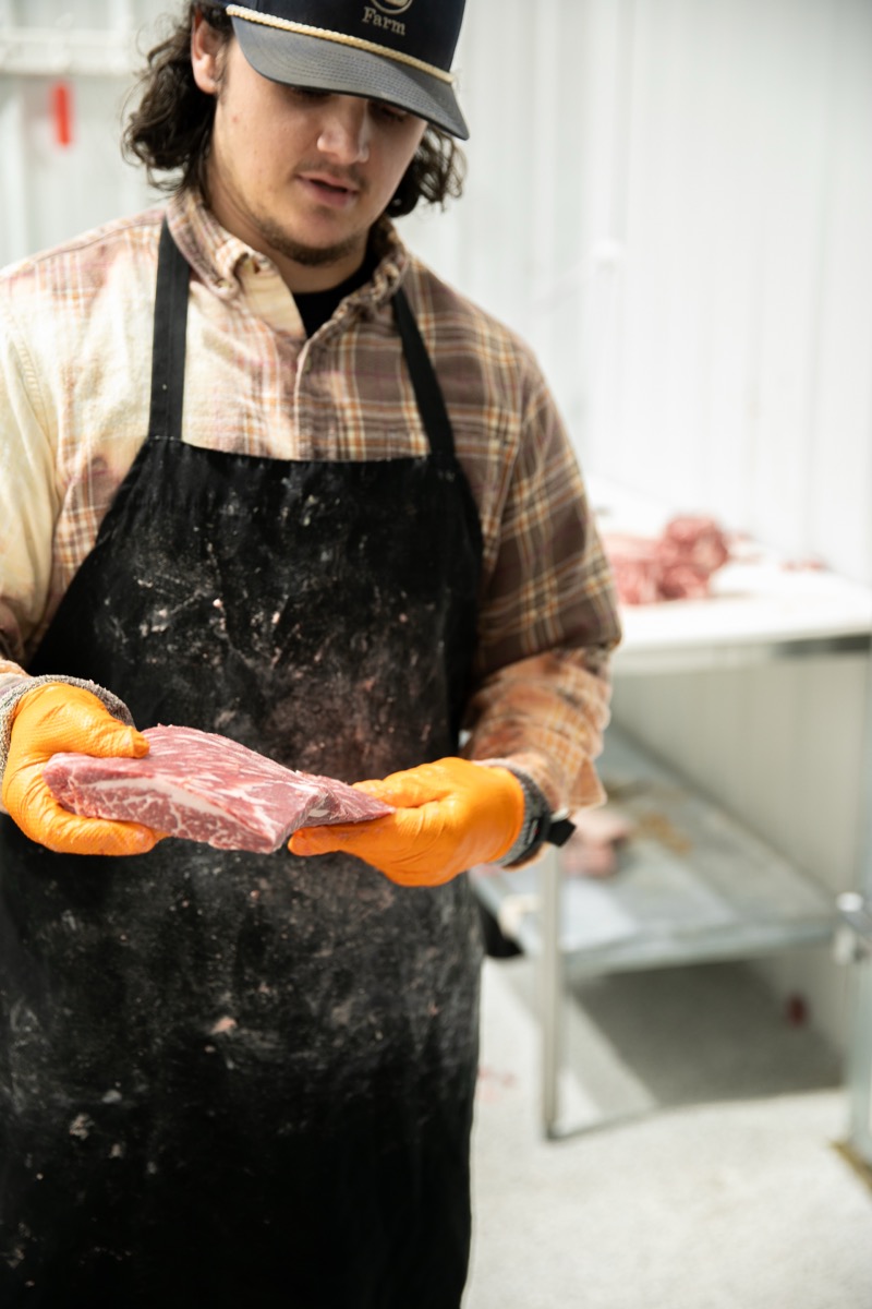 90 West Beef processing