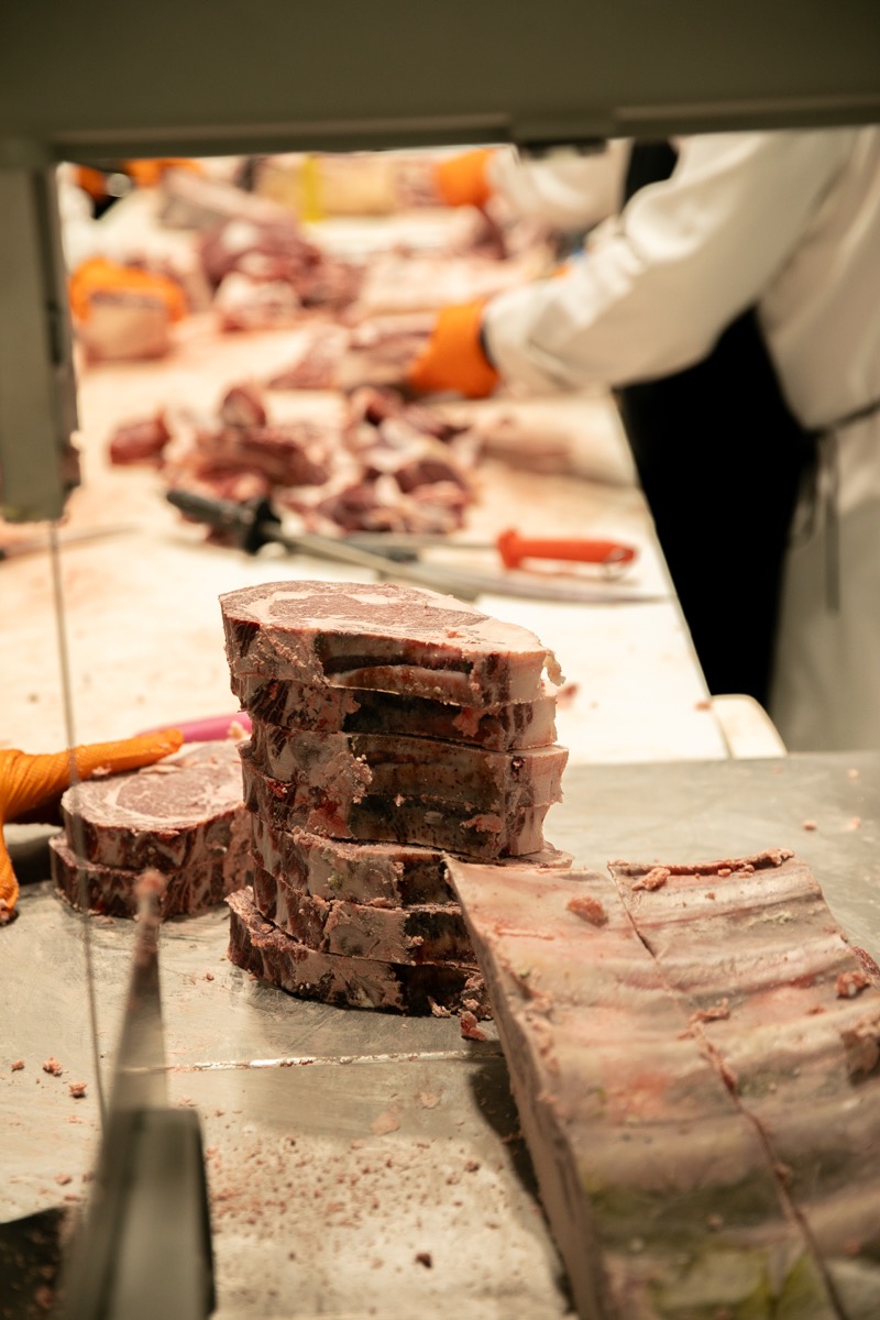 90 West Beef processing