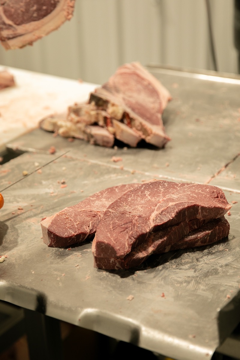 90 West Beef processing